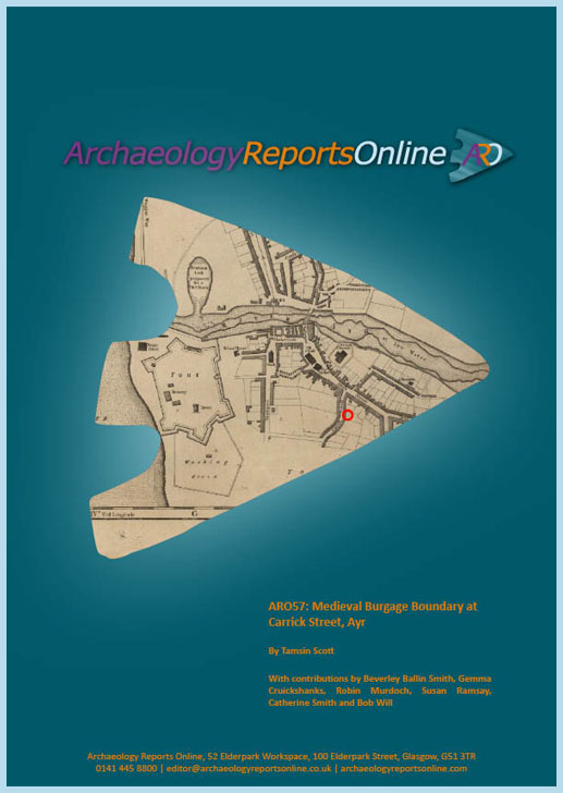 ARO57: Medieval Burgage Boundary at Carrick Street, Ayr
